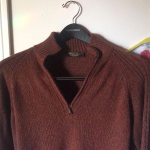 LORO PIANA Cashmere Half-Zip Sweater